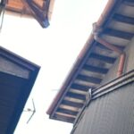 静岡県静岡市にて雨樋部分交換工事